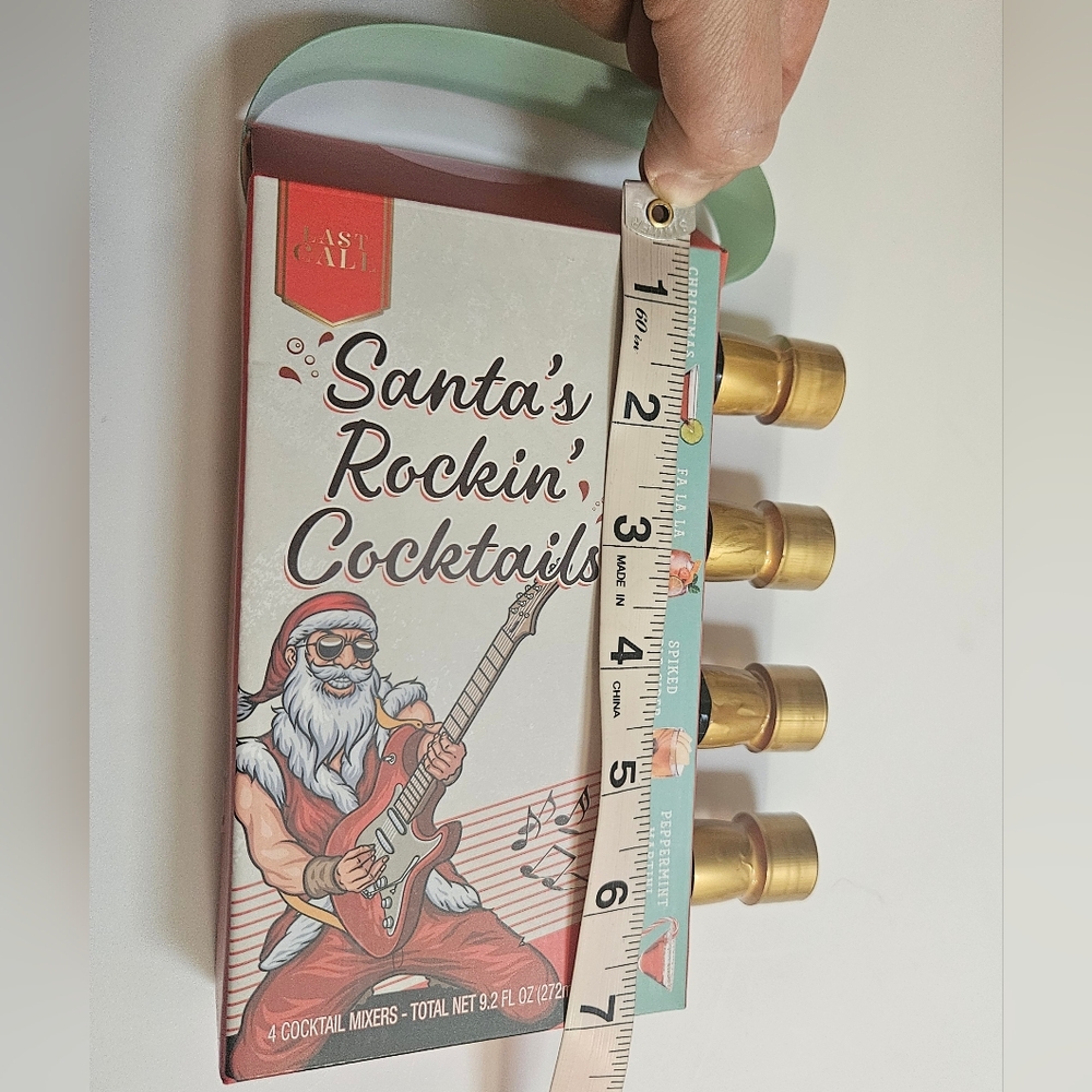 The Modern Gourmet Last Call Santa's Rockin' Cocktails Gift Set New Sealed - Picture 5 of 6